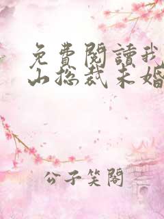 免费阅读我的冰山总裁未婚妻