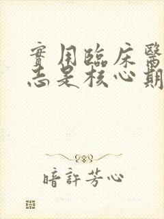 实用临床医药杂志是核心期刊