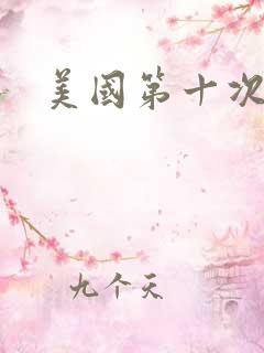 美国第十次导航