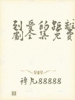 到爱的距离电视剧全集免费观看