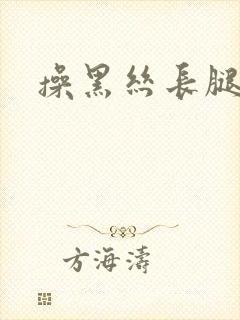 操黑丝长腿美女
