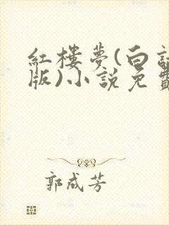 红楼梦(白话文版)小说免费在线阅读