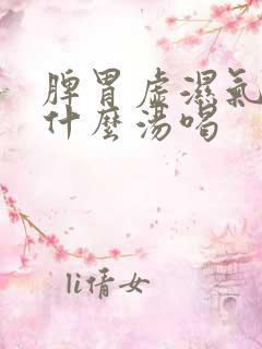 脾胃虚湿气重煲什么汤喝