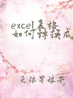 excel表格如何转换成word文档