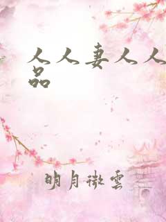 人人妻人人爽精品