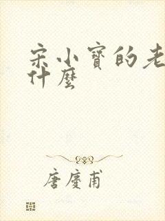 宋小宝的老婆叫什么
