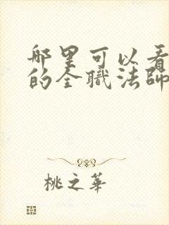 哪里可以看免费的全职法师小说