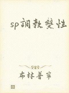 sp调教双性文