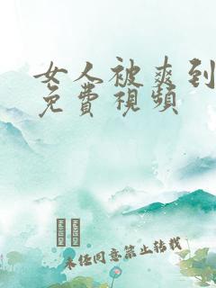 女人被爽到高潮免费视频