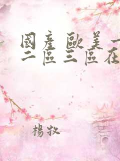 国产 欧美一区二区三区在线