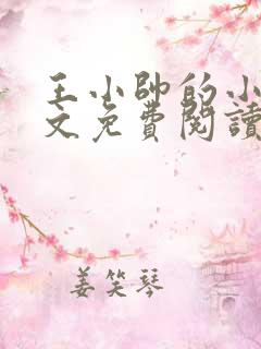 王小帅的小说全文免费阅读无弹窗