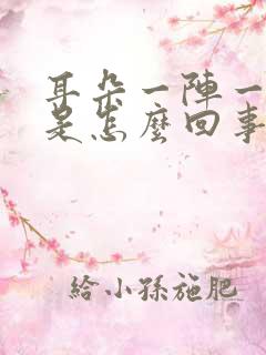 耳朵一阵一阵痛是怎么回事