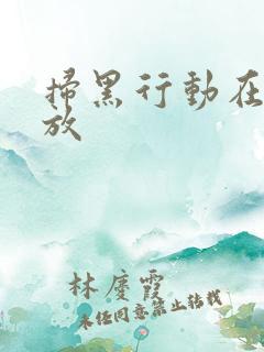 扫黑行动在线播放
