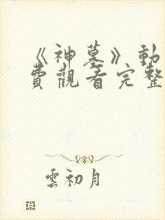 《神墓》动漫免费观看完整版
