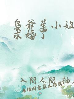 枭爷叶小姐又来求婚了