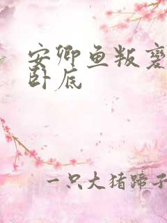 安卿鱼叛变还是卧底