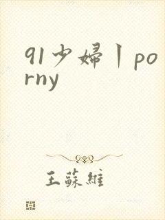 91少妇丨porny