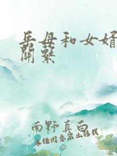 岳母和女婿什么关系