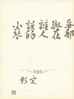 小说谁与争锋抚琴的人在那里更新