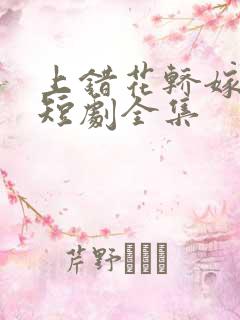上错花轿嫁王爷短剧全集