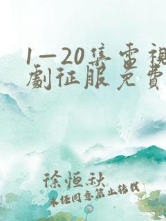 1—20集电视剧征服免费观看