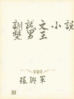 训诫文小说推荐双男主