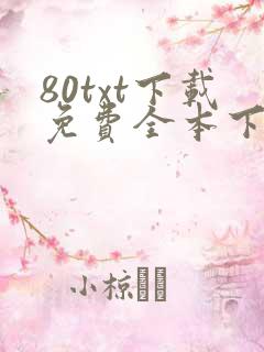 80txt下载免费全本下载网站