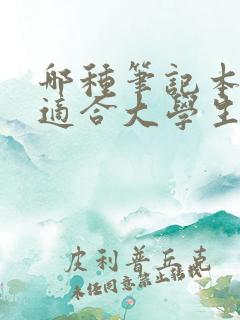 哪种笔记本电脑适合大学生办公