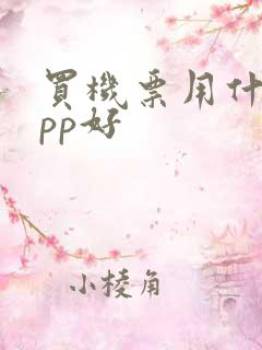 买机票用什么app好