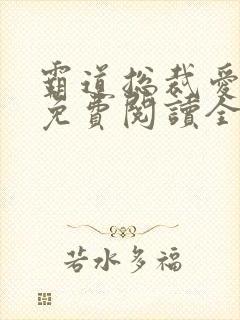 霸道总裁爱上我免费阅读全文