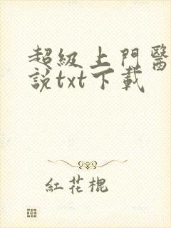 超级上门医婿小说txt下载