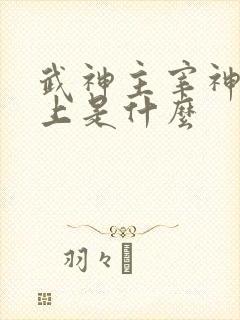 武神主宰神帝之上是什么