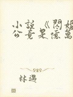 小说 《闪婚老公竟是亿万总裁》