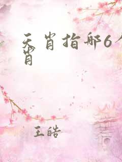 天肖指哪6个生肖