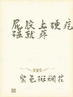 屁股上硬疙瘩一碰就疼