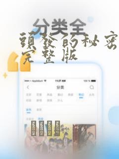 头发的秘密漫画完整版：结局+番外