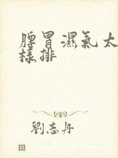 脾胃湿气太重怎样排