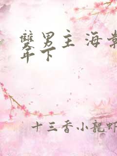 双男主 海棠 年下