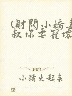 (财阀小娇妻,叔你要宠坏我)