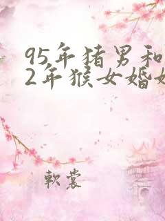 95年猪男和92年猴女婚姻如何