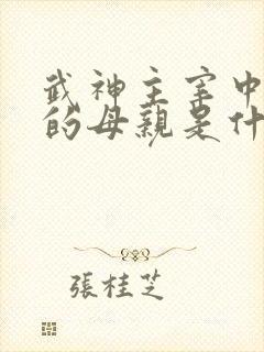 武神主宰中秦尘的母亲是什么修为