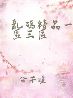 乱码精品一区二区三区