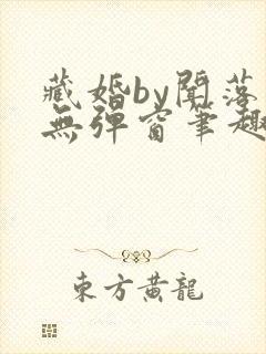 藏婚by闻落叶无弹窗笔趣阁