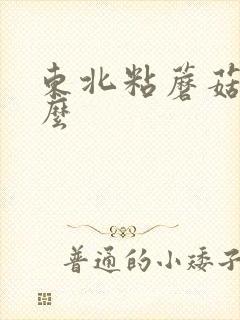 东北粘蘑菇叫什么