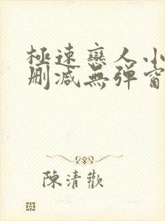 极速恋人小说无删减无弹窗