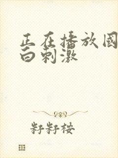 正在播放国产对白刺激