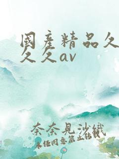 国产精品久久久久久av