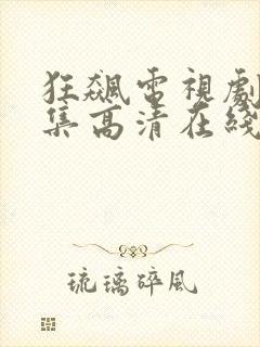 狂飙电视剧40集高清在线观看免费
