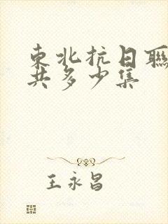东北抗日联军一共多少集