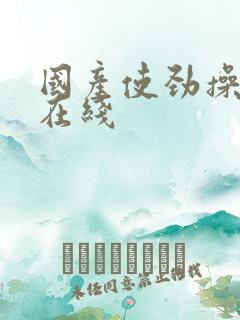 国产使劲操av在线